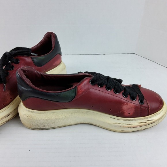 Alexander McQueen Women's Oversized Designer Sneakers Shoes Size 40 - Picture 8 of 12